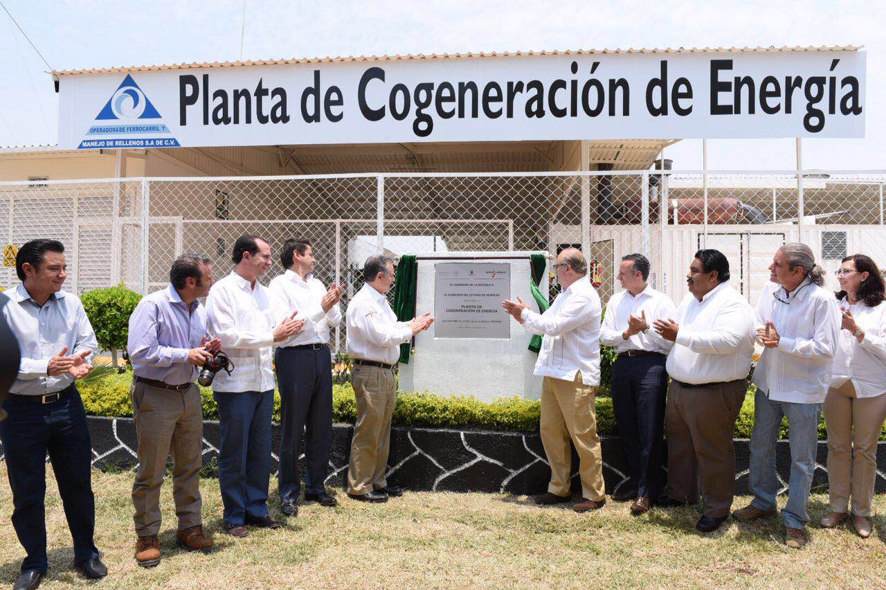 Inauguran la primera planta de cogeneración de energía a partir de desechos